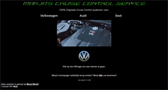 Desktop Screenshot of cruisecontrolspecialist.nl